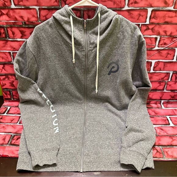 Peloton Vintage Fleece full zip up hoodie jacket L - Picture 1 of 10